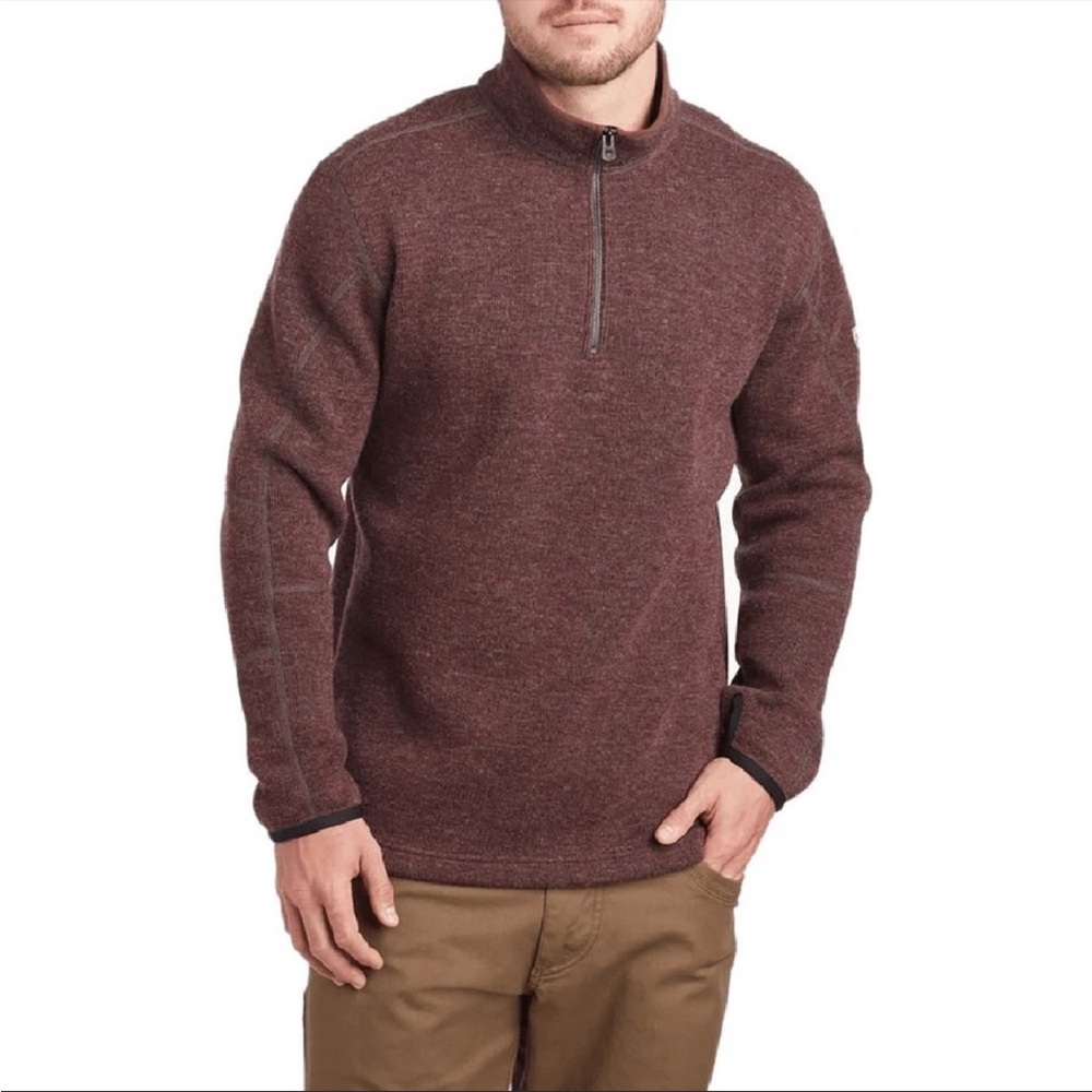 KUHL MEN'S THOR fleece 1/4 ZIP pullover